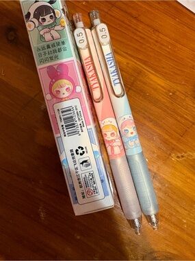 Cute Pastel 0.5mm Mechanical Pens - tyakasha pen bundle
